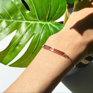 Gorgeous and delicate gold plated bracelet